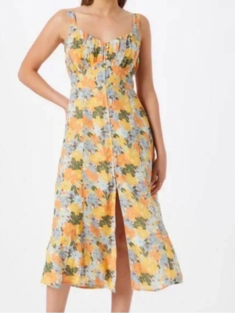 Abercrombie & Fitch Floral Summer Dress Size Large